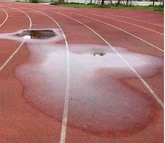 《塑胶跑道积水之因：探寻背后的隐患》