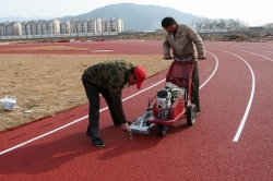 塑胶跑道施工期间避水方案全攻略