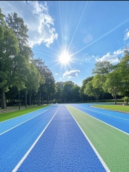 北方低温条件下塑胶跑道的维护之道