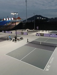 雨季来袭，丙烯酸球场积水解决攻略