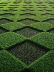 人造草坪铺设后，生活悄然焕新