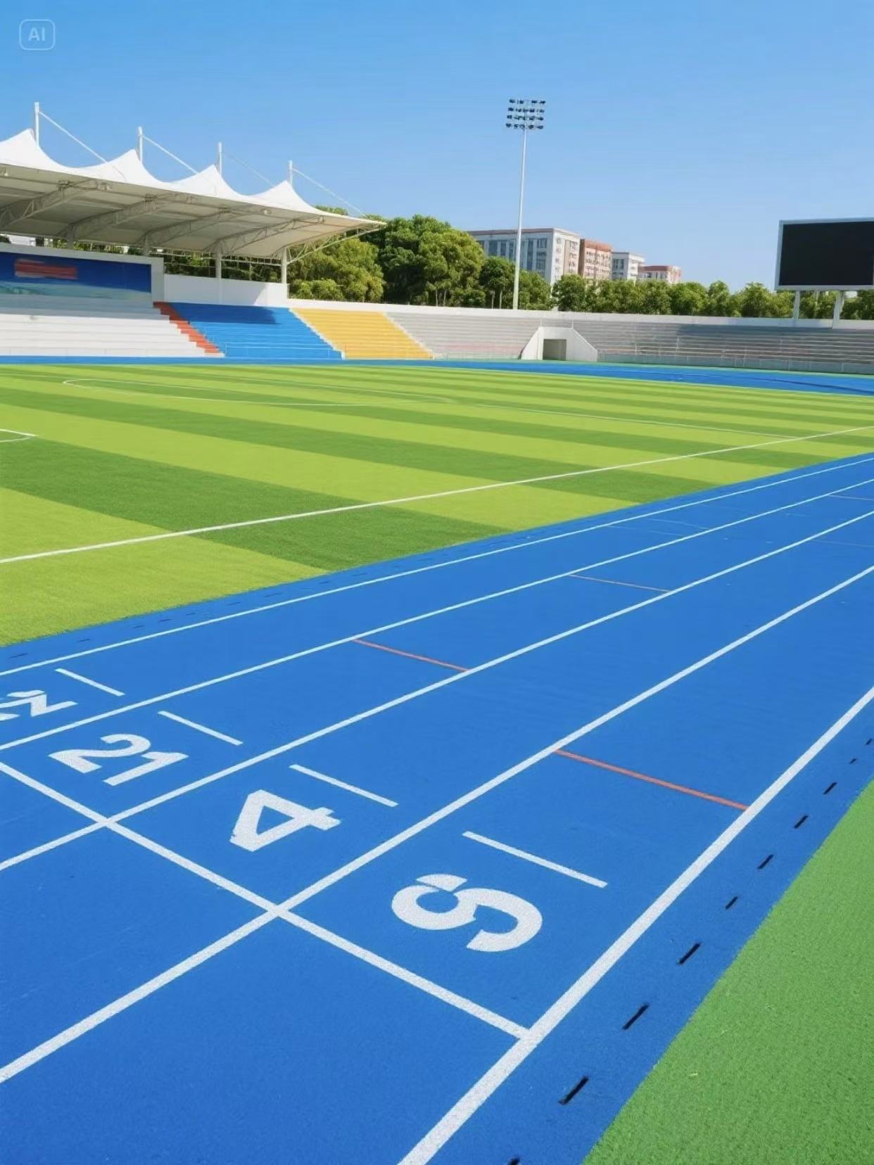 塑胶跑道类型及不同材质差异全解析